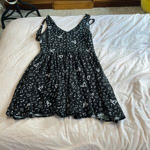 Hot Topic Music Note Dress
